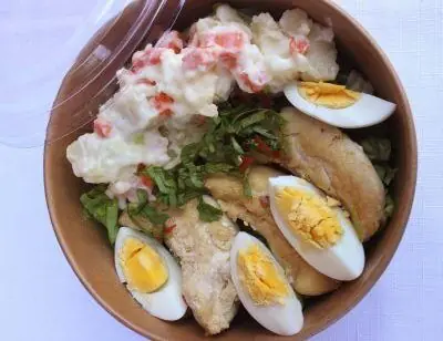 Menú lunch delivery variado — Banquetería Buen Detalle